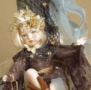 Porcelain dolls and fairies - Fairies and witches of Avalon