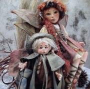 Porcelain dolls and fairies - Fairies and dolls porcelain Montedragone
