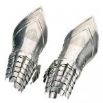 Armours - Medieval Body Armour - Medieval Finger Gauntlets - Part of armor to protect the hand, wrist articulated with the dummy, total length of 40 cm a glove,