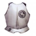 Armours - Medieval Body Armour - With bust Templar Seal - Iron breastplate inspired by the Templars as demonstrated by the famous official seal of the Templars, representing two knights on one horse as a sign of poverty.