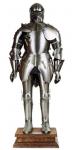 Armours - Medieval Armour - Medieval Armor (Wearable) - Wearable Medieval Armor: typical italian-style man-at-arms suit of armor of the second half of the XVth century made in Lombardy, centres in the armor's manufacturing.