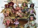 Porcelain dolls and fairies - Fairies and dolls porcelain Montedragone - Small fairies porcelain - Fairies Porcelain Altea - Fairies collectible porcelain Biscuit 21 cm.