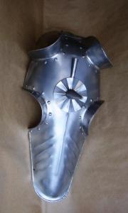 Armours - Medieval Body Armour - Medieval Horse Armor - Chamfron - Medieval Horse Armor (Chamfron) head protection of the medieval armored horse. Part of horse armor, armor that covered a horses head and face,
