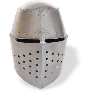 Medieval Helmet - Knight Armour, Armours - Medieval Helmets - Wearable helmet, thickness: 1.2 mm

indicate the circumference of the head in the notes