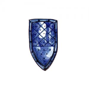 At Punta Medieval Shield, Armours - Medieval shields - Shield almond convex