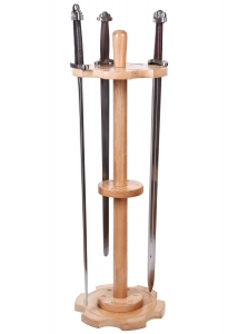 Spade for exhibitor, Swords and Ancient Weapons - Medieval Swords - This decorative display offers space for a total of 12 swords or daggers.
