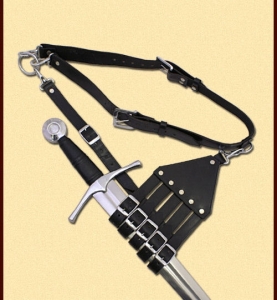 Cintura per spade e sciabole, Spade e Armi antiche - Spade Rinascimentali - Cintura per spade e sciabole