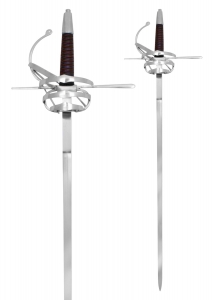 Rapier with sheath, Swords and Ancient Weapons - Daggers and Sabres - Rapier refers to an edged weapon common in Europe since the beginning of the 16th century and used mainly by the nobility.