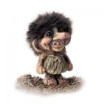 Troll  NyForm - Troll NyForm Piccoli - Troll norvegese in materiale naturale, oggetto da collezione internazionale. Altezza: 9,5 cm