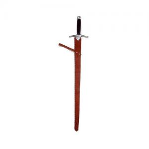 Fodero per spada, Spade e Armi antiche - Spade Medievali - Fodero per spada. Realizzato in pelle cucito a mano, dotato di due strisce per la sospensione alla cintura.