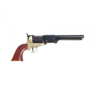 Colt Dragoon Modello 1849, Medioevo - Pistole Antiche e Armi da Fuoco - Revolver - Revolver a percussione americano Colt modello 1849 a 6 colpi, realizzato in metallo fuso e calcio in legno, lunghezza totale 34 cm.