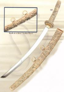 Katana Edo, Medieval - Katana Oriental Weapons - Katana - Ceremonial Katana, dates from the Edo period which is known from 1603, size 78 cm.