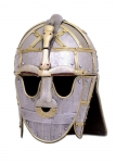 Armours - Medieval Helmets - Sutton Hoo's Elmo, restored, now at the British Museum.
