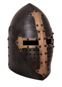 Templar Helmet, Armours - Medieval Helmets - This helmet became more and more popular from the beginning of the 14th century.