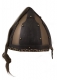 Armature elmi scudi - Elmi medievali - Ispirato alla forma di un tipico elmo nasale russo, questo elmo presenta una campana appuntita a forma di cono con una finitura bronzata e azzurrata
