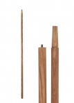 Medioevo - Alabarde e Lance - Asta per lance o alabarde, diviso in due pezzi montabili. Materiale: palissandro
