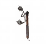 Medieval - Axes and Maces - Maces One-headed Flail - Flail horse with two heads. Weapon hit articulated high power impact.