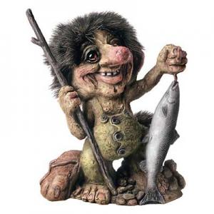 Troll Nyform 284, NyForm Troll - NyForm Troll (medium) - Norwegian Troll natural material, subject to international collection. Height: 22.5 cm