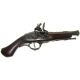 Flintlock pistol cen. XVIII