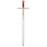 Swords and Ancient Weapons - Collectible swords historical - The sword has a steel blade adorned with engravings in gold and brown the top.