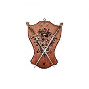 Swords Wall Panel Decorative, Medieval - Medieval Objects - Armour-Swords Wall Panel Decorative - Swords Wall Panel Decorative, provided with metal eyelet for hanging on the wall.