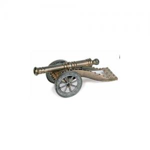 Cannone Campale (grande), Medioevo - Miniature Storiche - Macchine e strumenti - Riproduzione di un cannone in miniatura in uso alle artiglierie europee nel XVIII-XIX secolo.