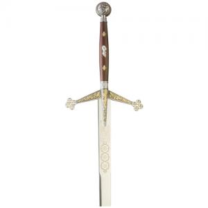 Claymore Sword, Swords and Ancient Weapons - Collectible swords historical - Claymore sword has a steel blade is decorated with carvings on top.