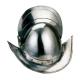 Round Morion Helmet with Crest