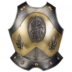 Armor breastplate (ornament), Armours - Medieval Body Armour - Easy-to-chest armor to protect the front of the trunk, made of burnished steel.