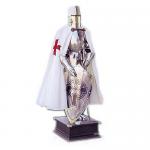 Armature elmi scudi - Armature Medievali - Armatura Templare - Armatura Templare da parata, completata di spada templare da investitura, di scudo da parata recante una croce con motivi scozzesi.