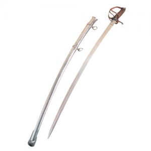 British Cavalry Sabre From 1822, Swords and Ancient Weapons - Daggers and Sabres - Sabre by officers of the British light cavalry units. Length 104 cm.