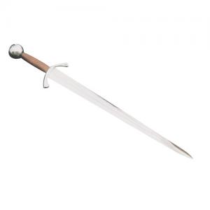 Thrusting sword XIVth cen., Swords and Ancient Weapons - Medieval Swords - Sword of the XIVth century, characterized by a very broad blade at the base