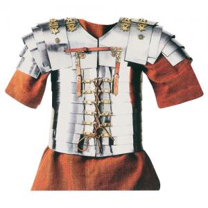 Tunica Romana, Antica Roma - Armature Romane - Tunica romana rossa corta in lana tipica dei legionari romani da indossare sotto la lorica. Pienamente indossabile.