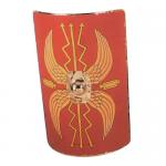Ancient Rome - Roman Shields - Roman legionary shield, rectangular introduced from the late first century AD and in use until about the third century. Dimensions: Height: 89 cm. Width: 48 cm. (Span: 55 cm. Max depth: 11cm.