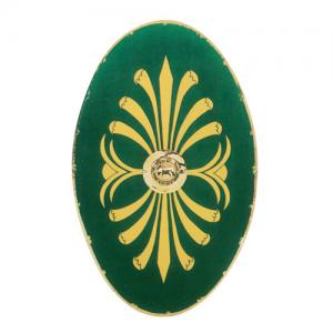 For Roman Auxiliary Infantry Shield, Ancient Rome - Roman Shields - Oval shield flat profile of the type used by the Roman Auxiliary Infantry.