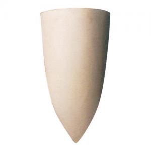 Great Medieval Shield, Armours - Medieval shields - Shield Cavalry in use in the Middle Ages, presents the form of elongated triangle with a convex profile and head right.