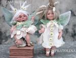 Porcelain Fairy Dolls - Porcelain Fairy - Porcelain Fairies (Small) - Fairy porcelain bisque collection Montedragone