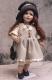 Bambole porcellana da collezione - Bambole porcellana Montedragone - Bambola da collezione in porcellana di Bisquit, altezza 40 cm.