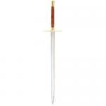 Swords and Ancient Weapons - Renaissance Swords - Two handed sword with a broad, two edged and pointed blade.