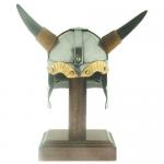 Medieval - Medieval Objects - Medieval Objects - Miniature replica of a Viking horned helmet to frighten the enemy.
