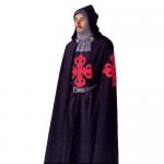 Medioevo - Abbigliamento medievale - completa di tunica e mantello