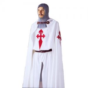 Veste Da Cavaliere Di Santiago, Medioevo - Abbigliamento medievale - Veste in 100% cotone