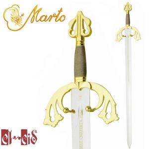 Sword El Cid Campeador, Swords and Ancient Weapons - Collectible swords historical - Sword with a double-edged steel blade, total length 100 cm,