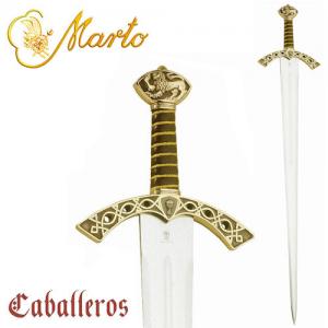 Sir Lancelot Sword, Swords and Ancient Weapons - Swords Collection of World Cinema - Lancelot's sword has a steel blade, very wide at the base which narrows sharply towards the tip.
