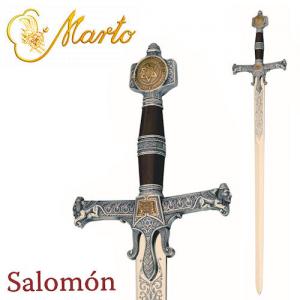 Solomon Silver Sword, Swords and Ancient Weapons - Collectible swords historical - Sword inspired by Solomon, son of David and the third king of Israel in the tenth century BC Famed for his wisdom, he turned his subjects to get an objective opinion in case of dispute