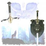 Spade e Armi antiche - Spade dei Film - Spada Del Potere, spada che fu forgiata da abili mani e che fu instillata di energie arcane, la spada ha lama in acciaio, lunga 130 cm.