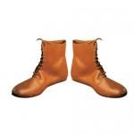 Medieval - Medieval Clothing - Pair of boots, leather front closure