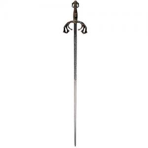 Spanish Sword XVI Century, Swords and Ancient Weapons - Medieval Swords - Sword of the Spanish side of the sixteenth century, recognizable by the typical hilt, hilt with multiple arms folded toward the blade.
