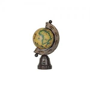 Antique globe (small), Medieval - Medieval Objects - Medieval Objects - Wood designed by Renaissance geographers