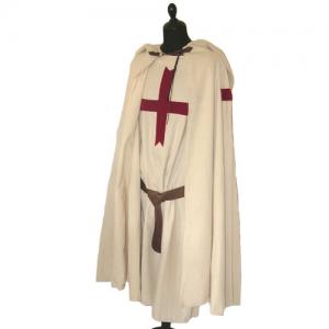 Veste Templare In Pura Lana, Medioevo - Abbigliamento medievale - Abbigliamento medievale